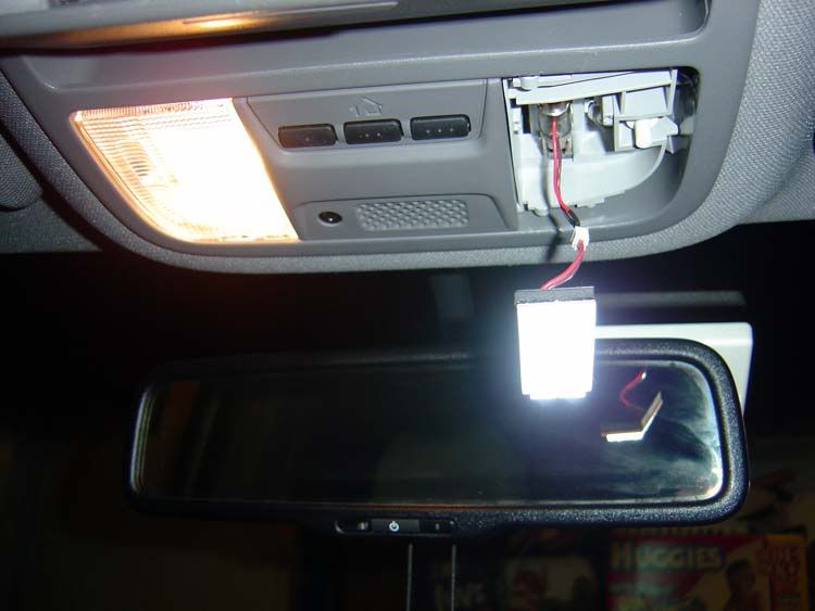 Honda Odyssey LED kit installation PUTCO LED Dome Kit